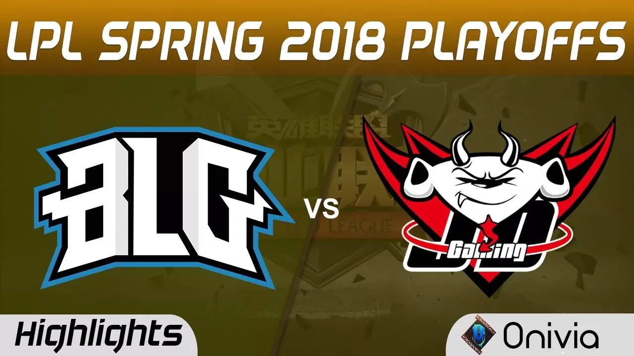 BLG vs JDG Highlights Game 1 LPL Spring 2018 Playoffs Bilibili Gaming vs JD Gaming by Onivia thumbnail