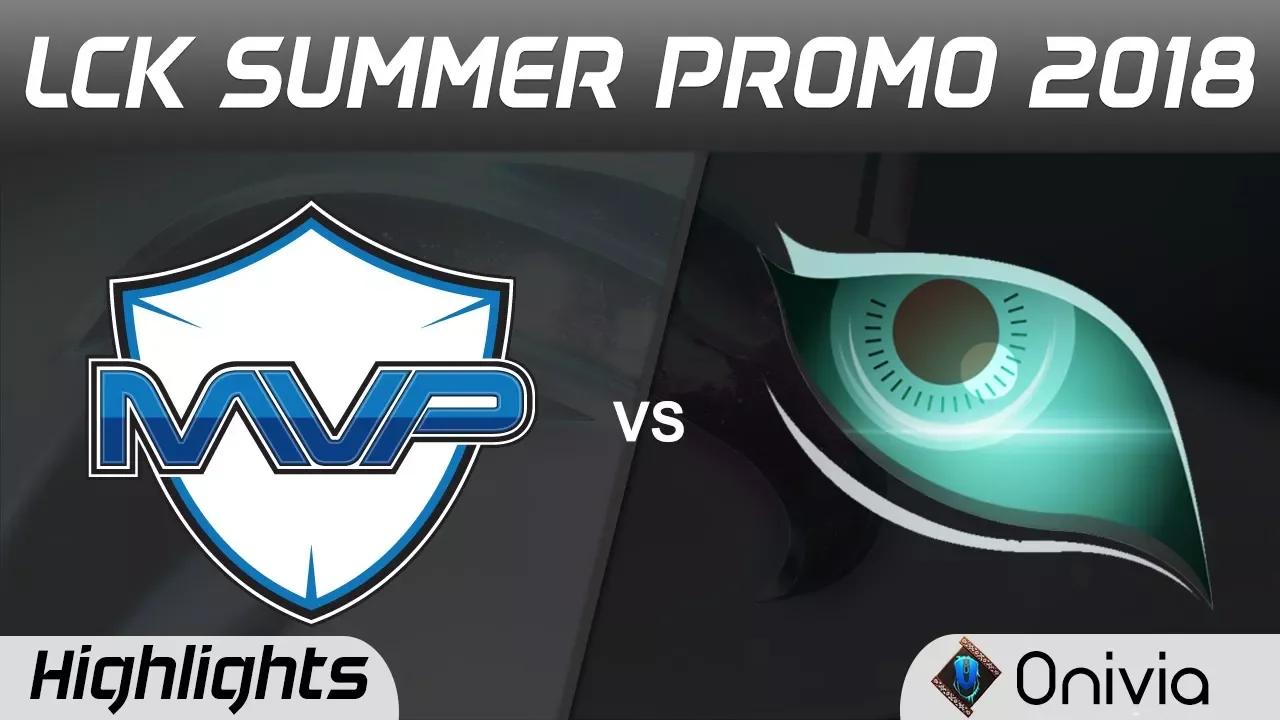 MVP vs KDM Highlights Game 1 LCK Summer Promotion 2018 MVP vs Kongdoo by Onivia thumbnail