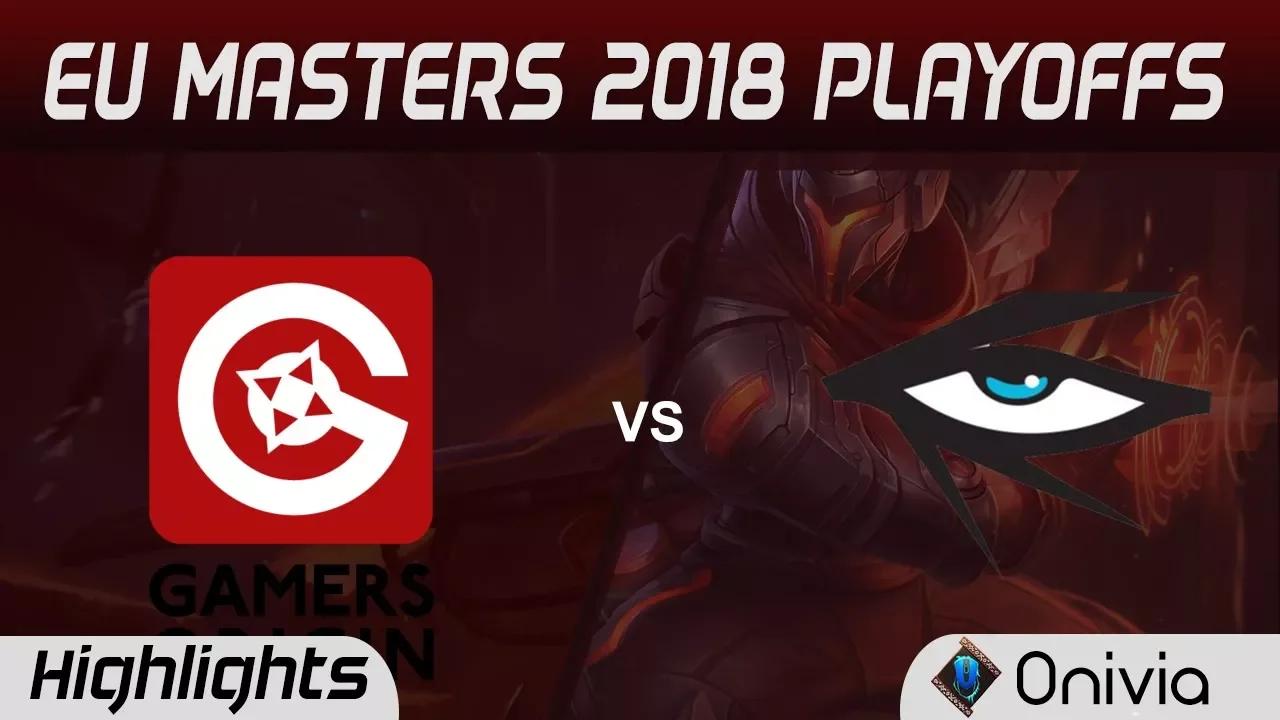 GOG vs IHG Highlights Game 1 EU Masters Playoffs 2018 GamersOrigin vs Illuminar Gaming By Onivia thumbnail