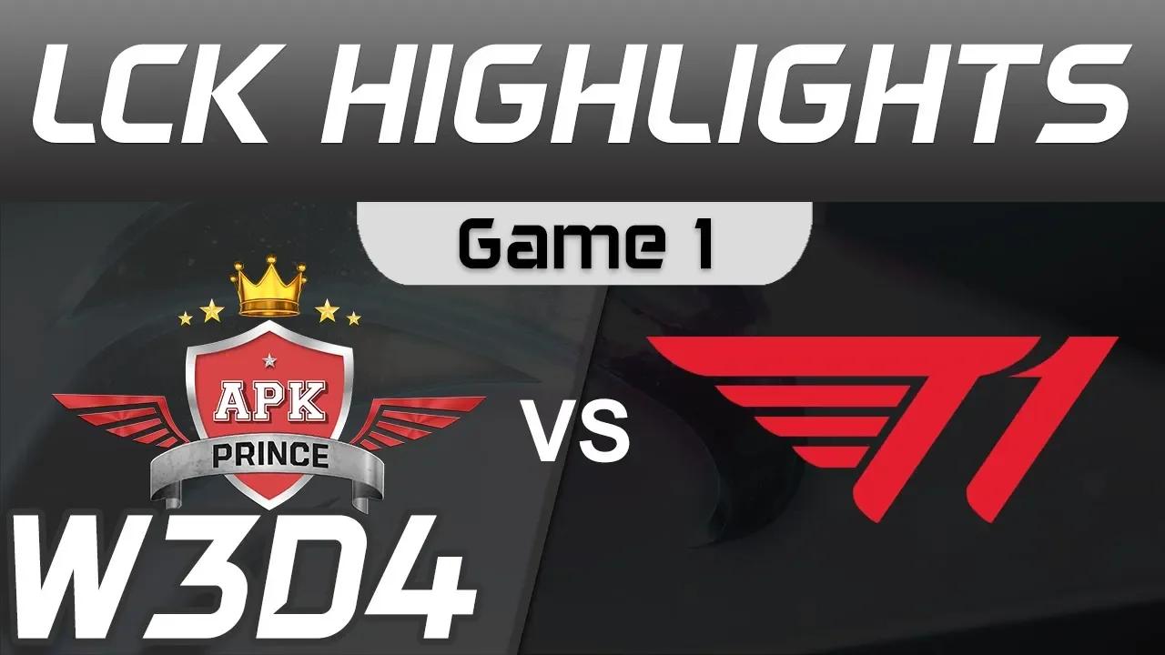 APK vs T1 Highlights Game 1 LCK Spring 2020 W3D4 APK Prince vs T1 LCK Highlights 2020 by Onivia thumbnail