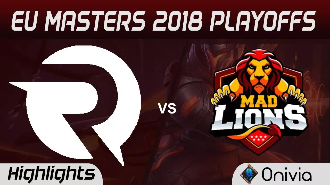 OG vs MAD Highlights Game 3 EU Masters Playoffs 2018 Origen vs MAD Lions By Onivia thumbnail