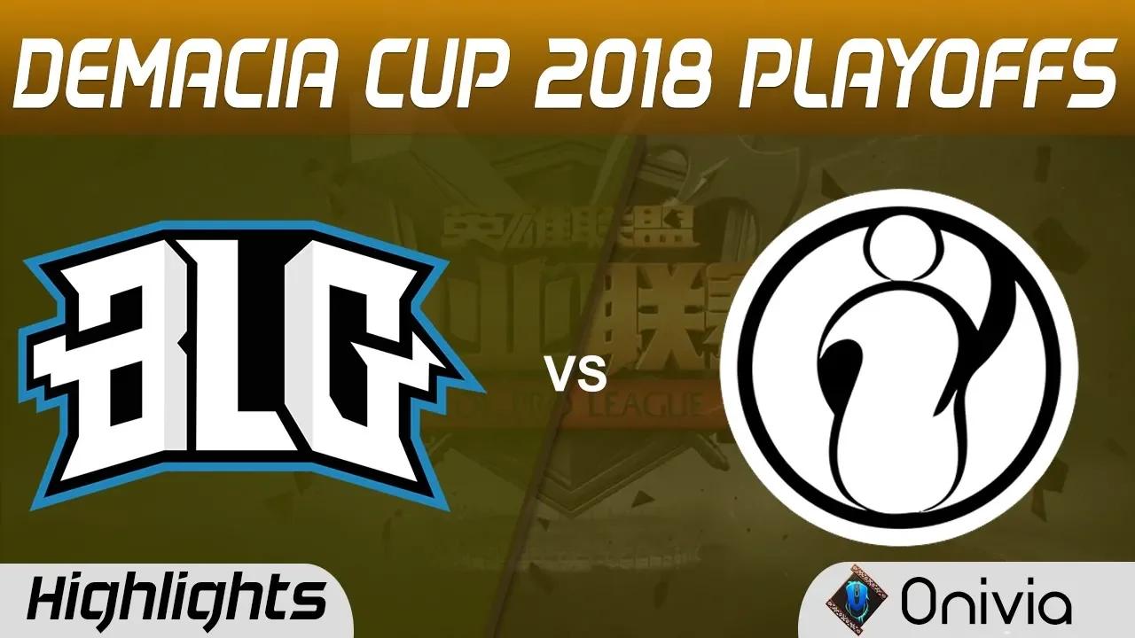 BLG vs IG Highlights Game 1 Demacia Cup Summer 2018 Playoffs Bilibili Gaming vs Invictus Gaming by O thumbnail