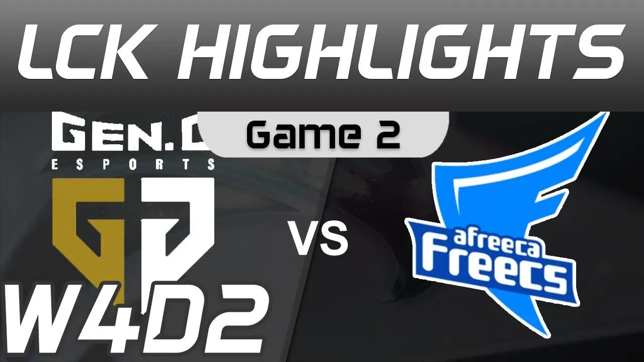 GEN vs AF Highlights Game 2 LCK Spring 2020 W4D2 Gen G vs Afreeca Freecs LCK Highlights 2020 by Oniv thumbnail