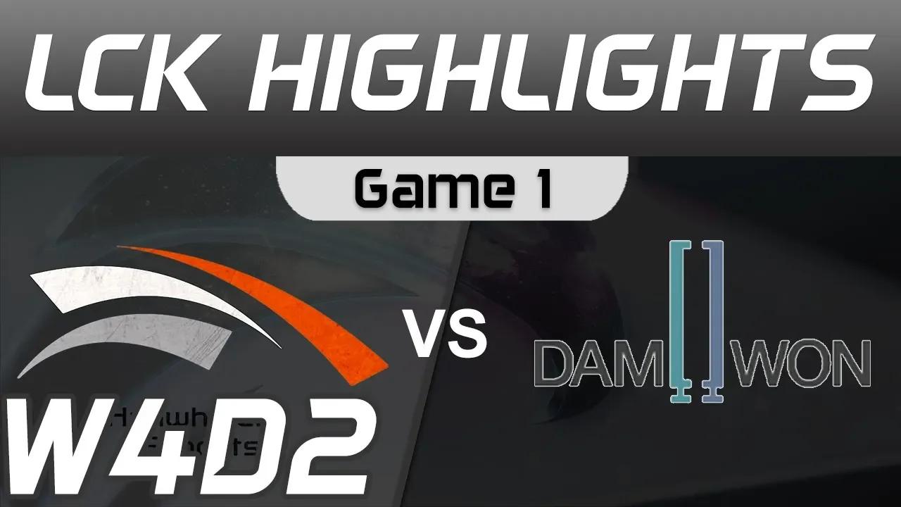 HLE vs DWG Highlights Game 1 LCK Spring 2020 W4D2 Hanwha Life Esports vs DAMWON Gaming LCK Highlight thumbnail