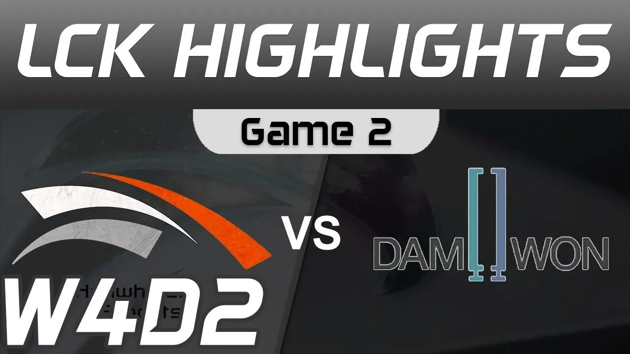 HLE vs DWG Highlights Game 2 LCK Spring 2020 W4D2 Hanwha Life Esports vs DAMWON Gaming LCK Highlight thumbnail