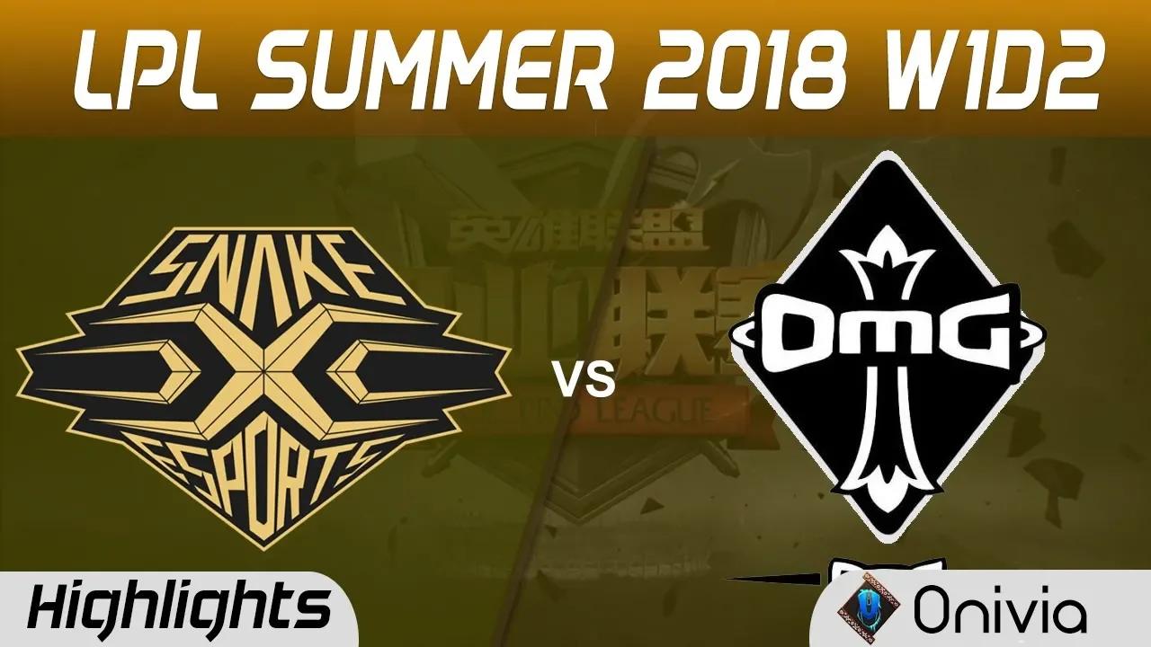 SS vs OMG Highlights Game 2 LPL Summer 2018 Snake vs OMG by Onivia thumbnail