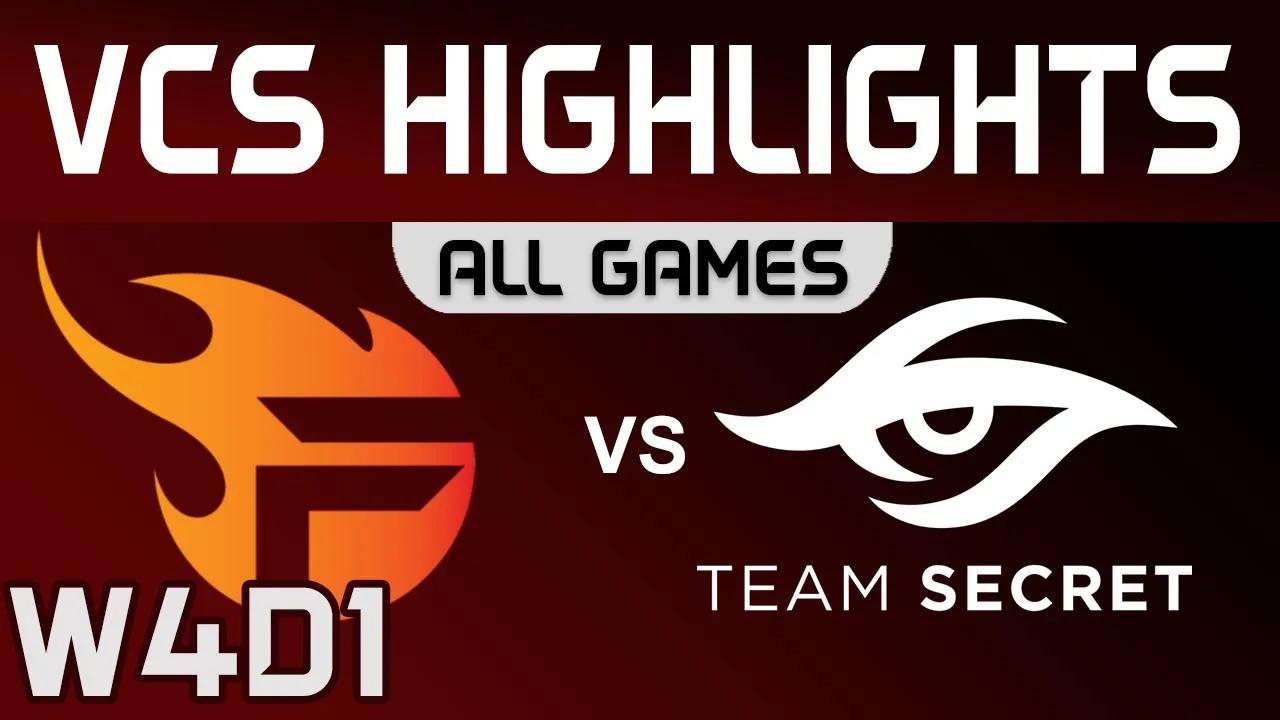 FL vs TS Highlights ALL Games VCS Mùa Xuân 2020 Team Flash vs Team Secret by Onivia thumbnail