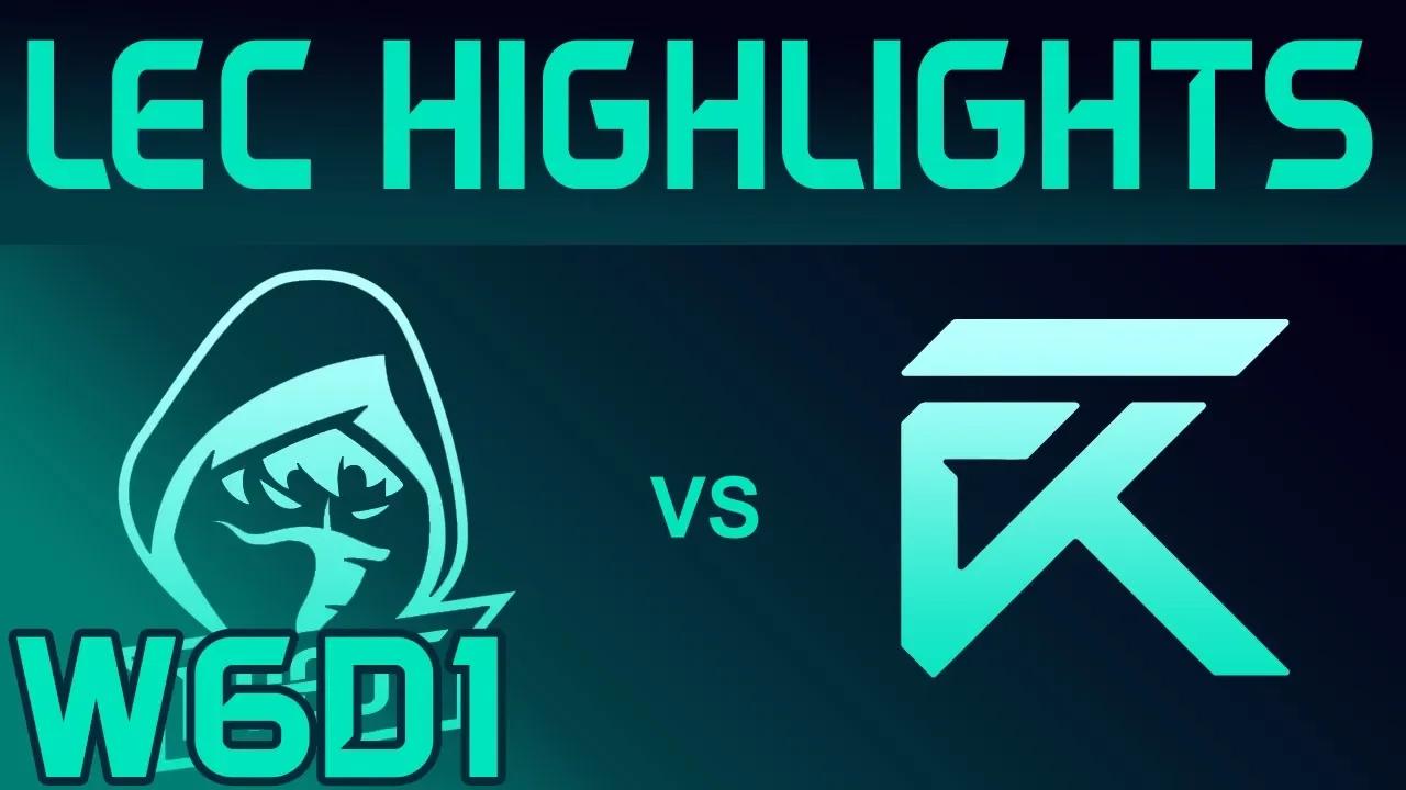 RGE vs XL Highlights LEC Spring 2020 W6D1 Rogue vs Excel Esports LEC Highlights 2020 by Onivia thumbnail