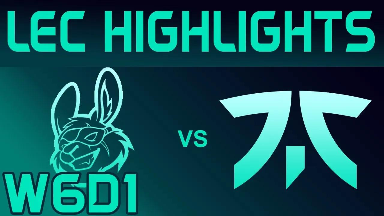 MSF vs FNC Highlights LEC Spring 2020 W6D1 Misifts Gaming vs Fnatic LEC Highlights 2020 by Onivia thumbnail