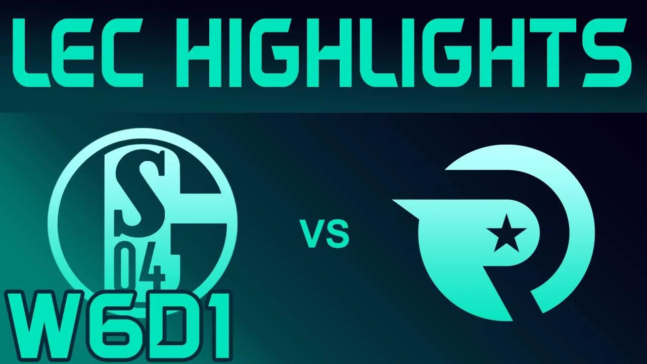 S04 vs OG Highlights LEC Spring 2020 W6D1 FC Schalke 04 vs Origen LEC Highlights 2020 by Onivia thumbnail