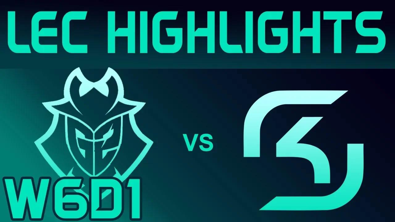 G2 vs SK Highlights LEC Spring 2020 W6D1 G2 Esports vs SK Gaming LEC Highlights 2020 by Onivia thumbnail