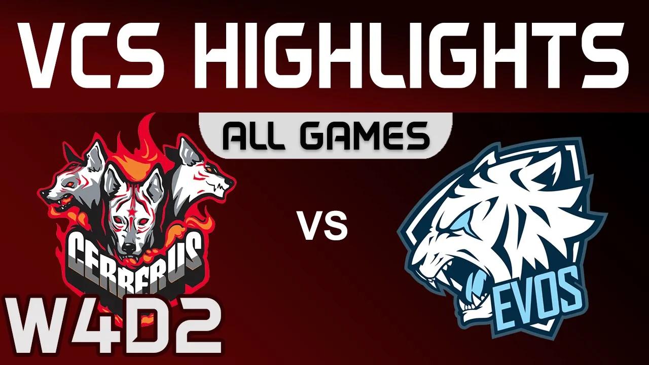 CES vs EVS Highlights ALL Games VCS Mùa Xuân 2020 CERBERUS Esports vs EVOS Esports by Onivia thumbnail