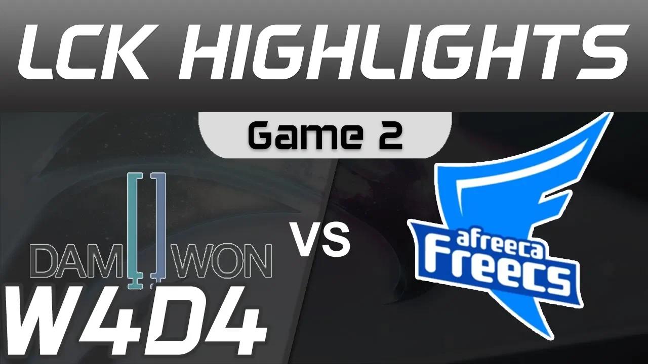 DWG vs AF Highlights Game 2 LCK Spring 2020 W4D4 DAMWON Gaming vs Afreeca Freecs LCK Highlights 2020 thumbnail