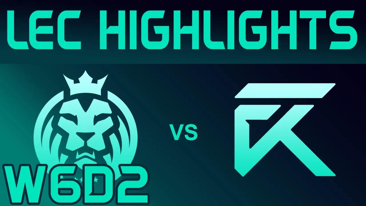 MAD vs XL Highlights LEC Spring 2020 W6D2 Mad Lions vs Excel Esports LEC Highlights 2020 by Onivia thumbnail