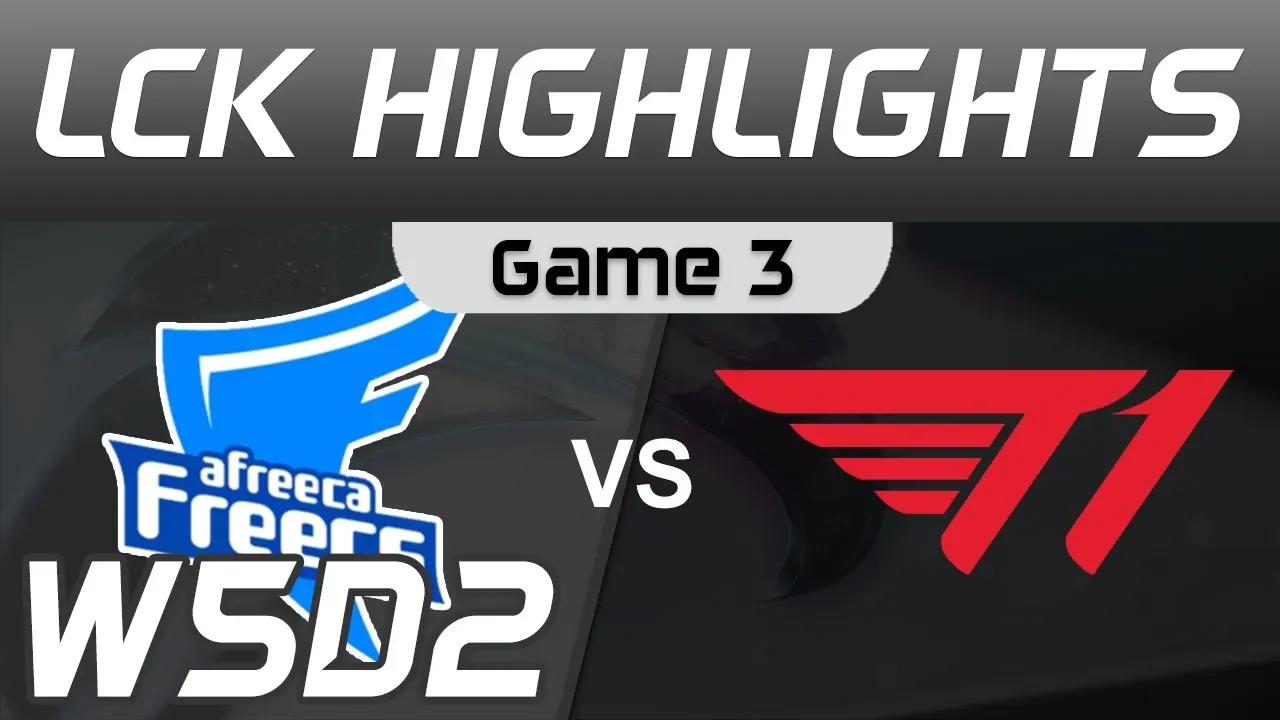 AF vs T1 Highlights Game 3 LCK Spring 2020 W5D2 Afreeca Freecs vs T1 LCK Highlights 2020 by Onivia thumbnail