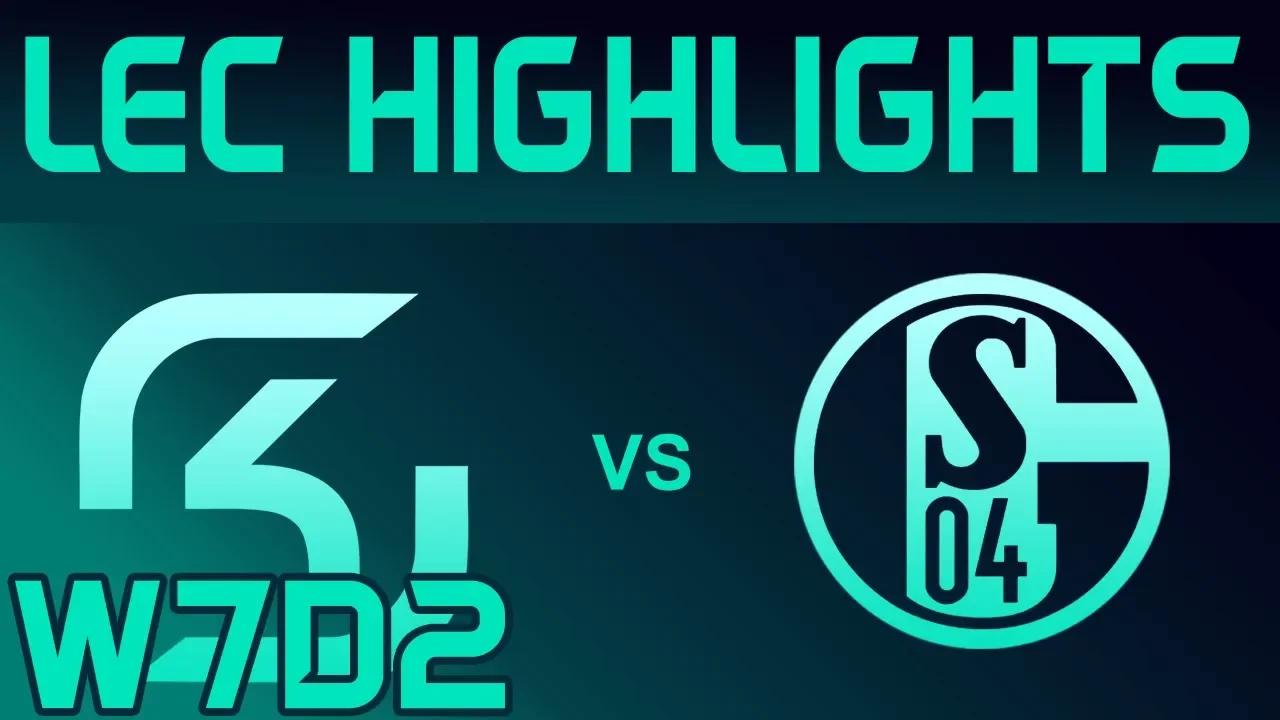 SK vs S04 Highlights LEC Spring 2020 W7D2 SK Gaming vs FC Schalke 04 LEC Highlights 2020 by Onivia thumbnail