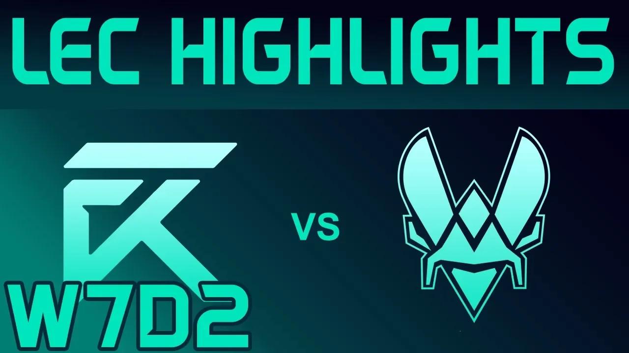 XL vs VIT Highlights LEC Spring 2020 W7D2 Excel Esports vs Team Vitality LEC Highlights 2020 by Oniv thumbnail