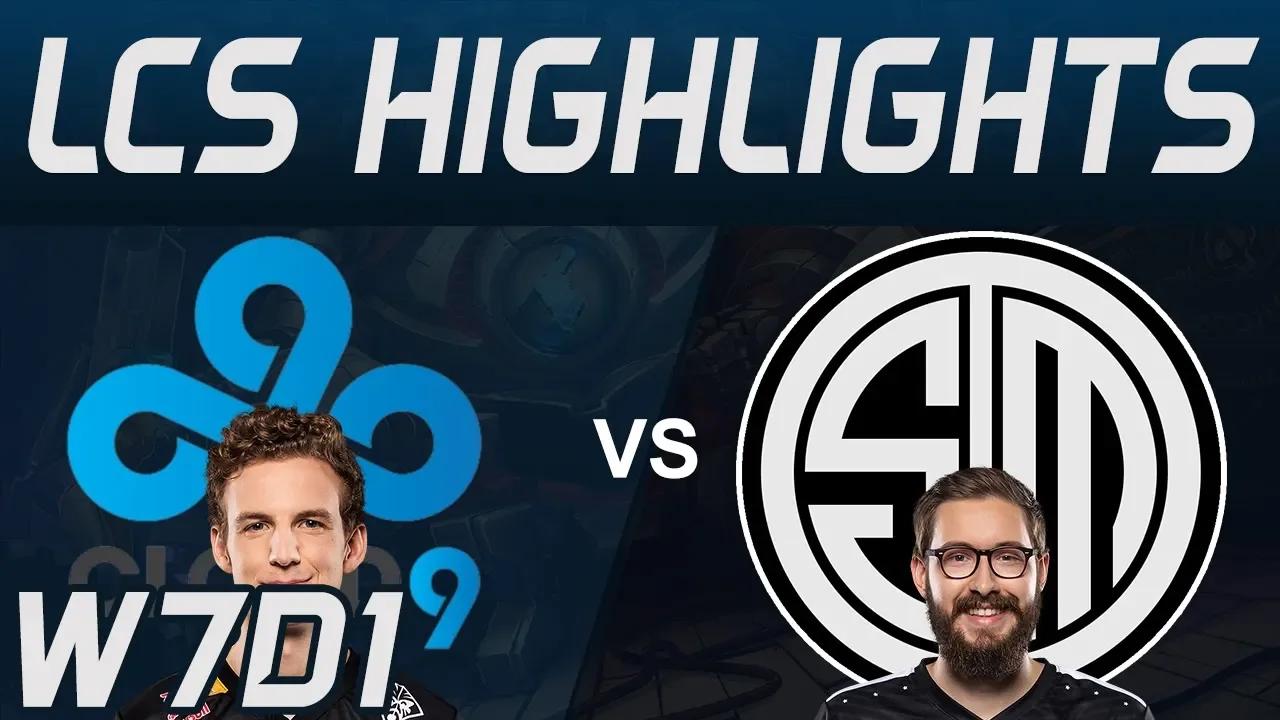 C9 vs TSM Highlights LCS Spring 2020 W7D1 Cloud9 vs Team Solo Mid LCS Highlights 2020 by Onivia thumbnail