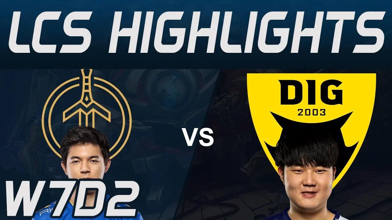 GG vs DIG Highlights LCS Spring 2020 W7D2 Golden Guardians vs Dignitas LCS Highlights 2020 by Onivia thumbnail