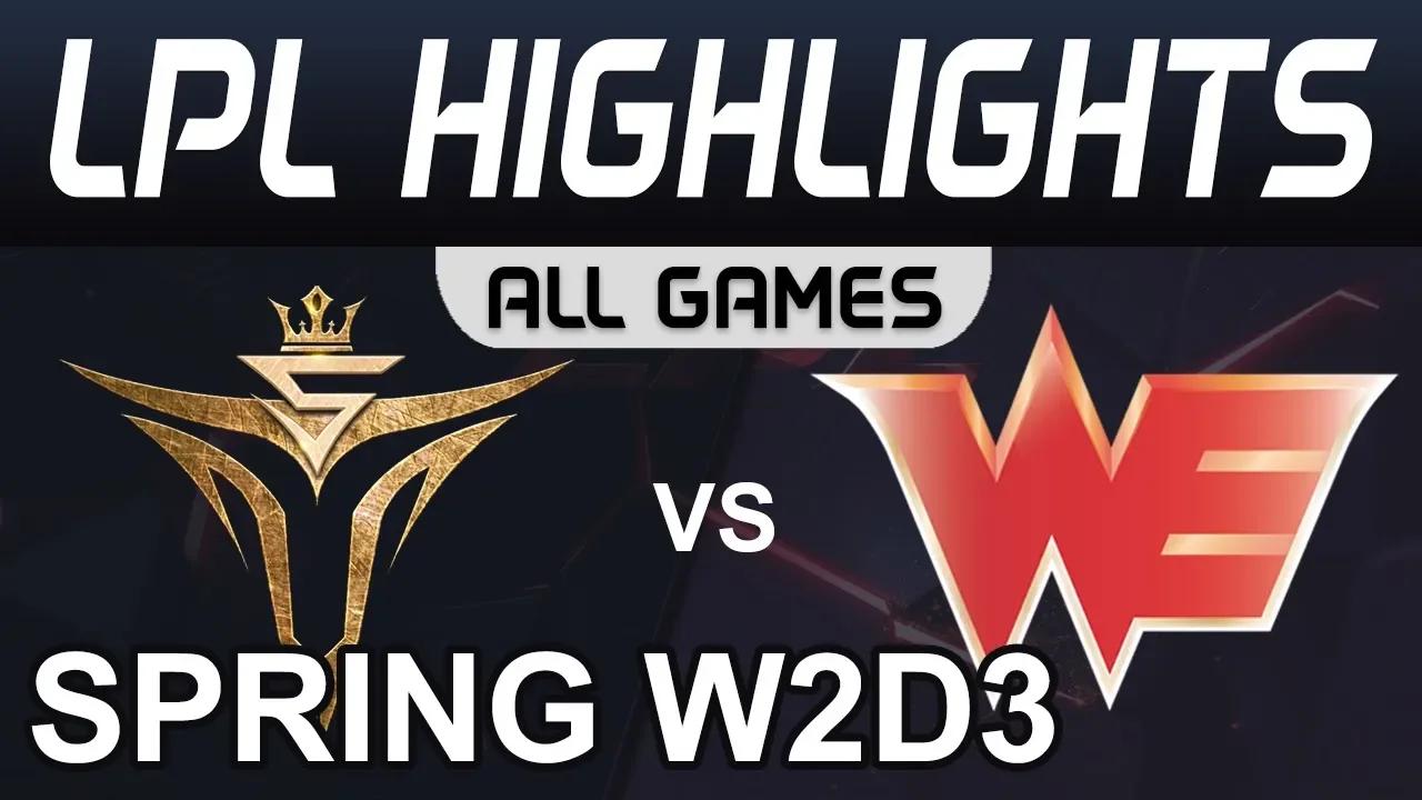 V5 vs WE Highlights ALL GAMES LPL Spring 2020 W2D3 Victory5 vs TeamWE LPL Highlights 2020 by Onivia thumbnail