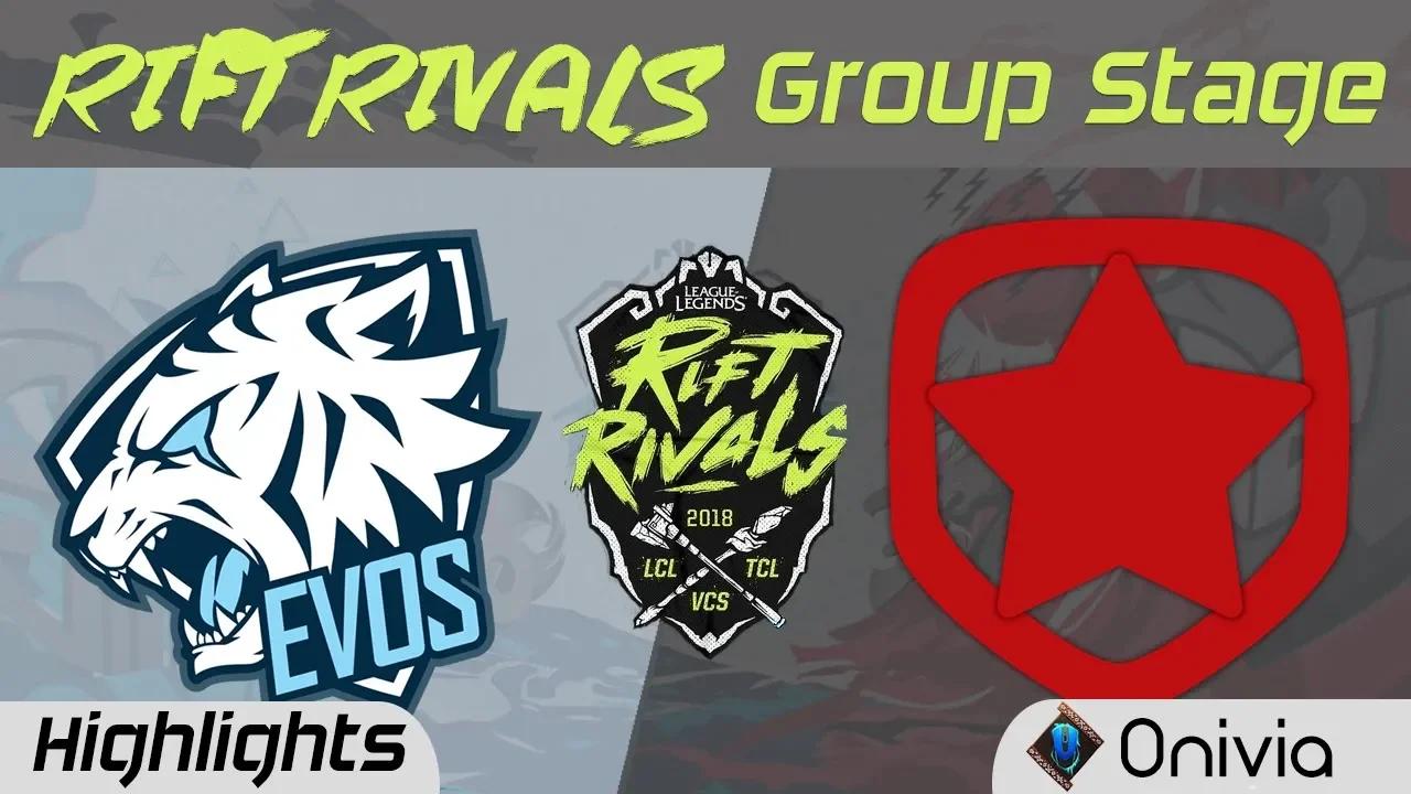 EVS vs GMB Tiebreaker Highlights Rift Rivals VCS TCL LCL 2018 Evos Esports vs Gambit Esports by Oniv thumbnail