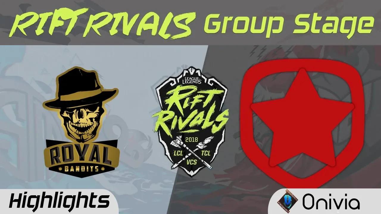 RB vs GMB Tiebreaker Highlights Rift Rivals VCS TCL LCL 2018 Royal Bandits vs Gambit Esports thumbnail