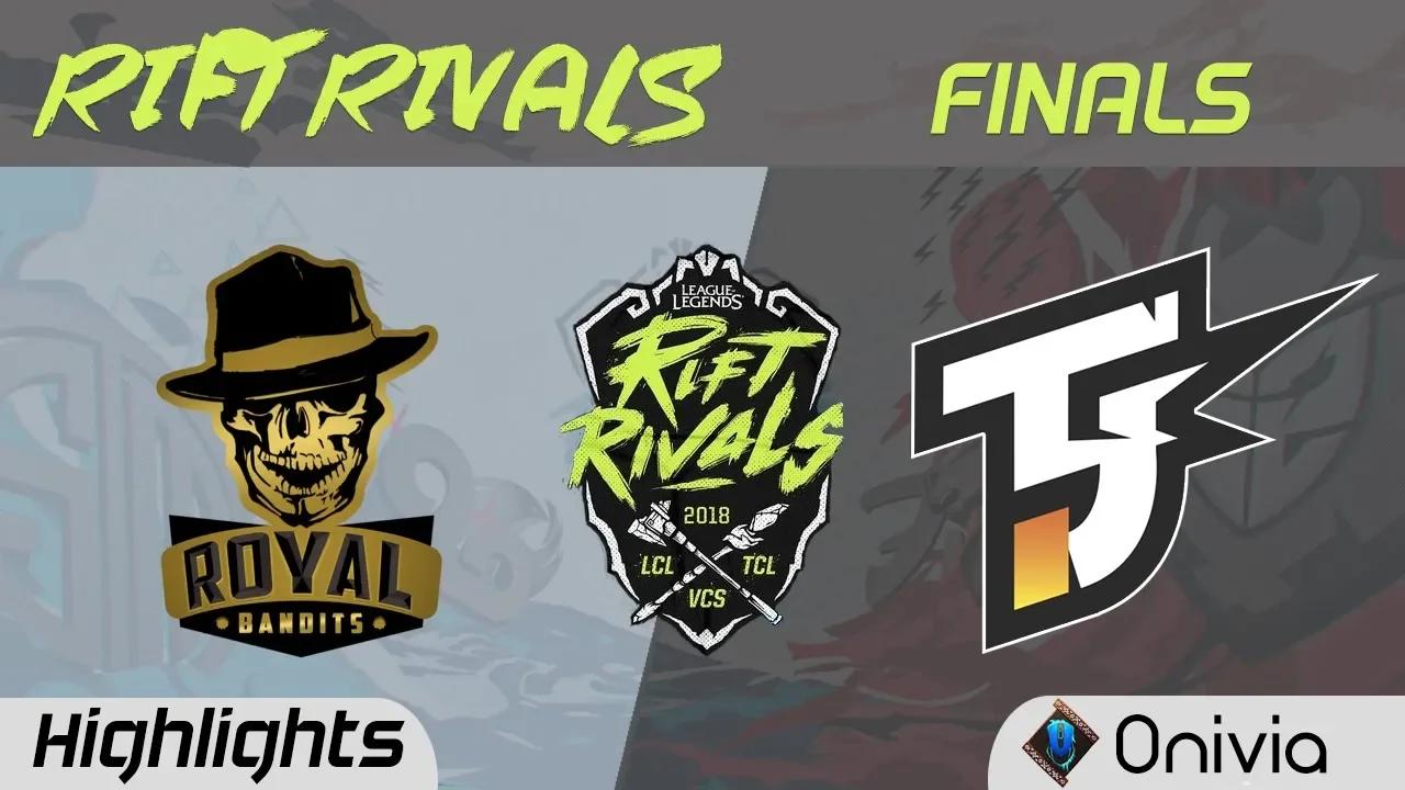 RB vs TJ Highlights Rift Rivals VCS TCL LCL 2018 Royal Bandits vs Team Just by Onivia thumbnail