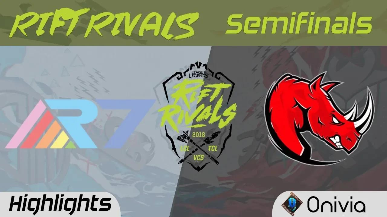 R7 vs KLG Highlights Rift Rivals Semifinals CBLOL LLN CLS 2018 Rainbow7 vs Kaos Latin Gamers by Oniv thumbnail