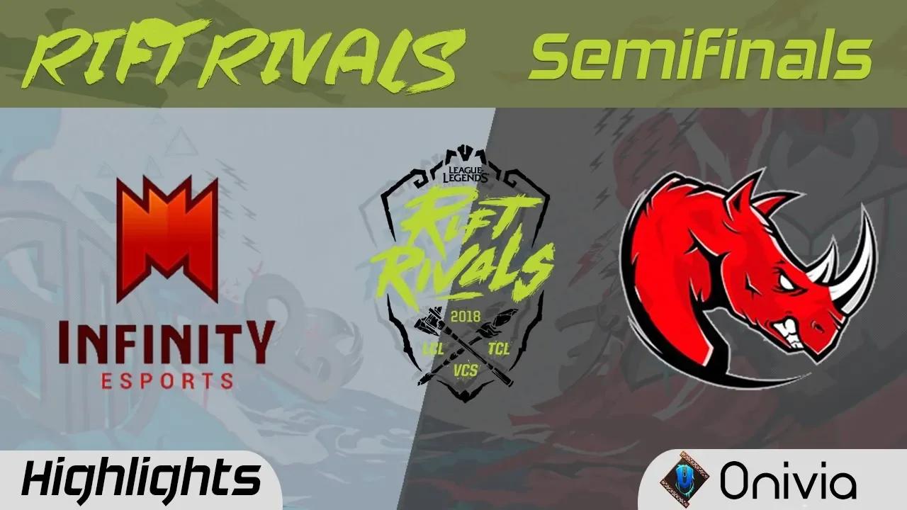 INF vs KLG Highlights Rift Rivals Semifinals CBLOL LLN CLS 2018 Infinity Esports vs Kaos Latin Gamer thumbnail