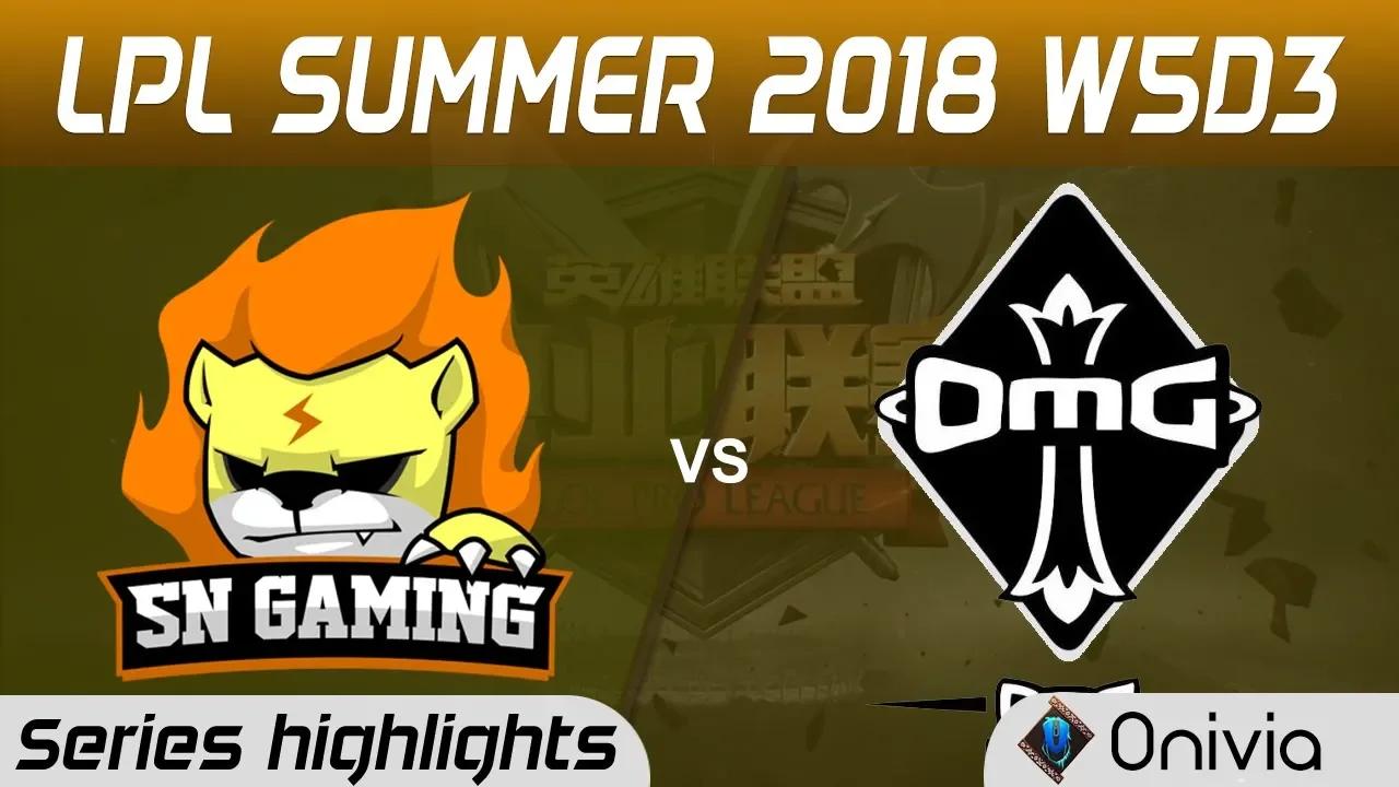 SNG vs OMG Series Highlights LPL Summer 2018 W5D3 Suning Gaming vs OMG by Onivia thumbnail