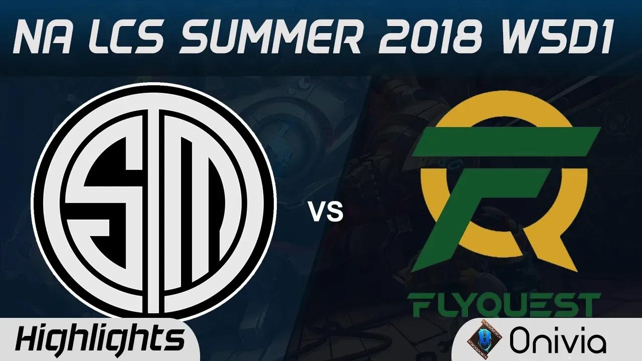 TSM vs OPT Highlights NA LCS Summer 2018 W5D1 Team Solo Mid vs Optic Gaming by Onivia thumbnail