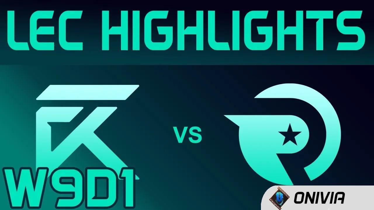 XL vs OG Highlights LEC Spring 2020 W9D1 Excel Esports vs Origen LEC Highlights 2020 by Onivia thumbnail