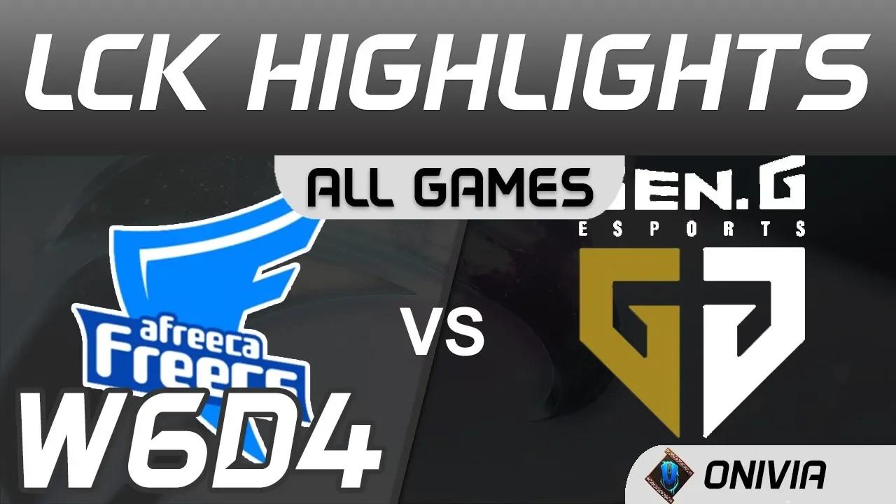 AF vs GEN Highlights ALL GAMES LCK Spring 2020 W6D4 Afreeca Freecs vs Gen G LCK Highlights 2020 by O thumbnail