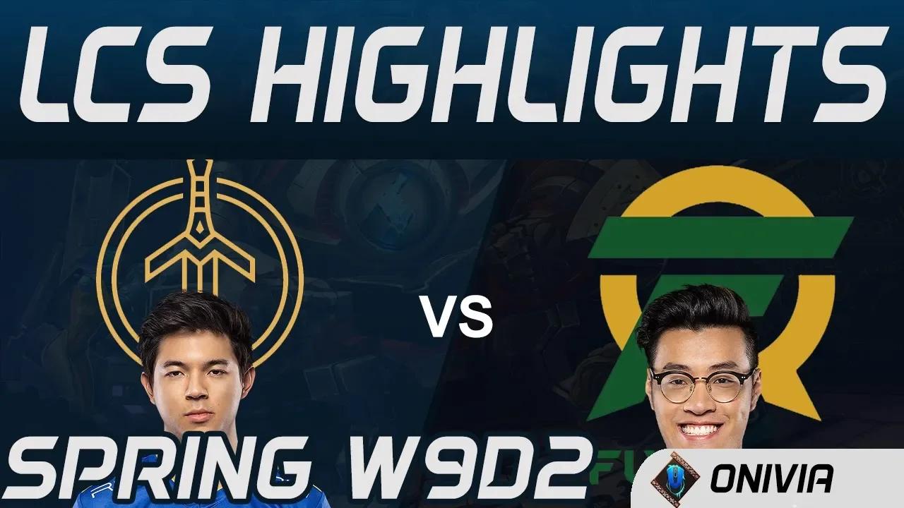 GG vs FLY Highlights LCS Spring 2020 W9D2 Golden Guardians vs Flyquest LCS Highlights 2020 by Onivia thumbnail