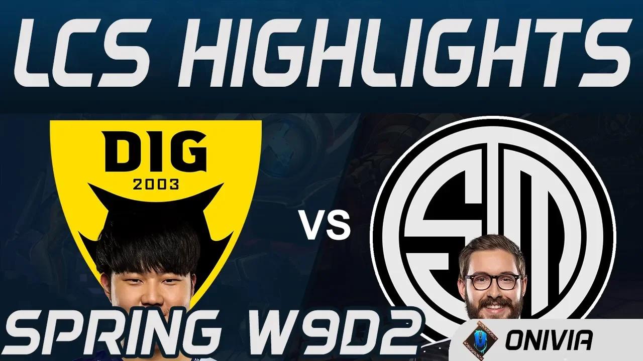 DIG vs TSM Highlights LCS Spring 2020 W9D2 Dignitas vs Team Solo Mid LCS Highlights 2020 by Onivia thumbnail