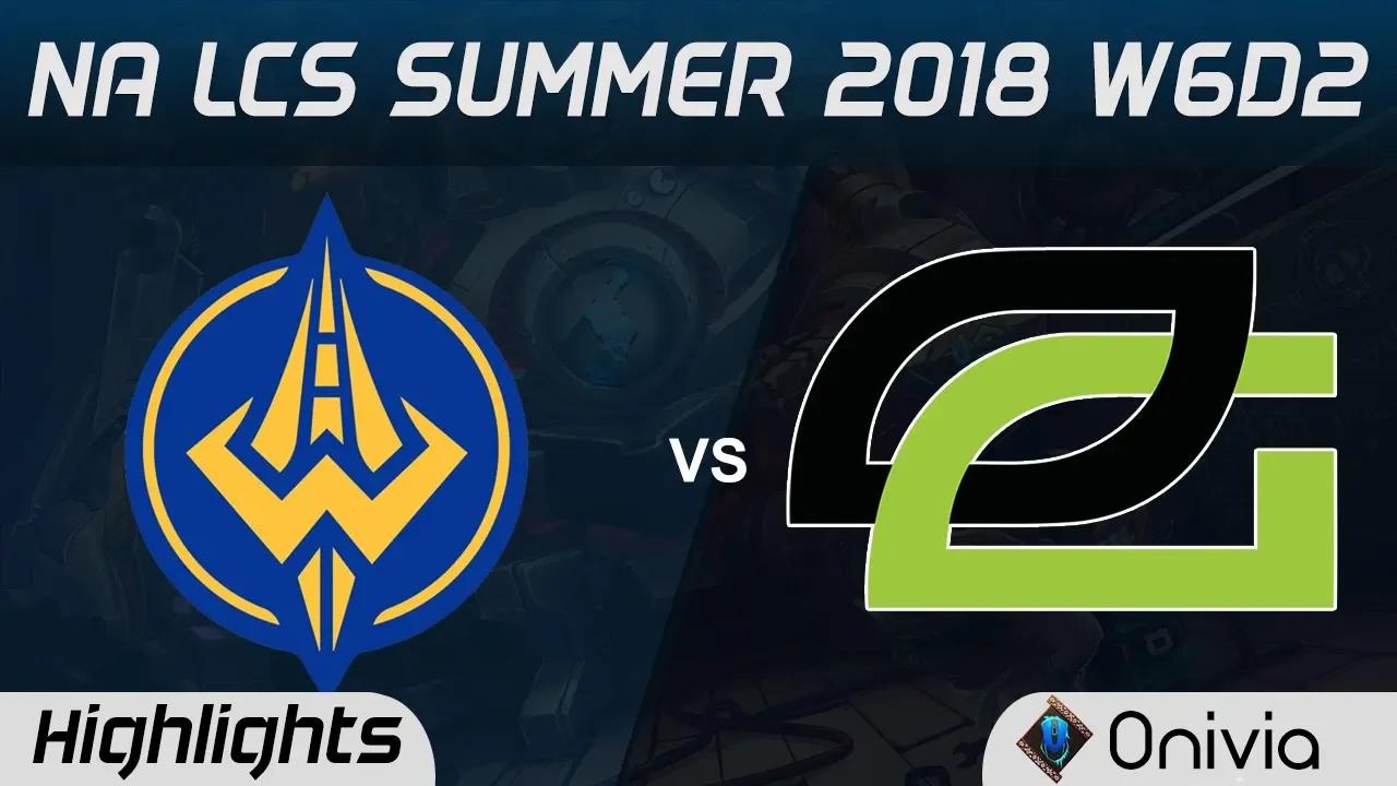 OPT vs GGS Highlights NA LCS Summer 2018 W6D2 Optic Gaming vs Golden Guardians by Onivia thumbnail