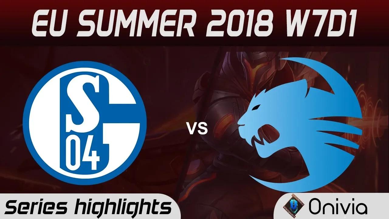 S04 vs ROC Highlights EU LCS Summer 2018 W7D1 Schalke 04 vs Roccat By Onivia thumbnail