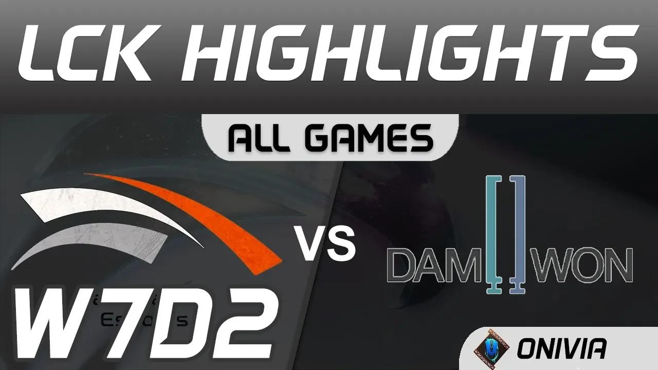 HLE vs DWG Highlights ALL GAMES LCK Spring 2020 W7D2 Hanwha Life Esports vs Damwon Gaming LCK Highli thumbnail