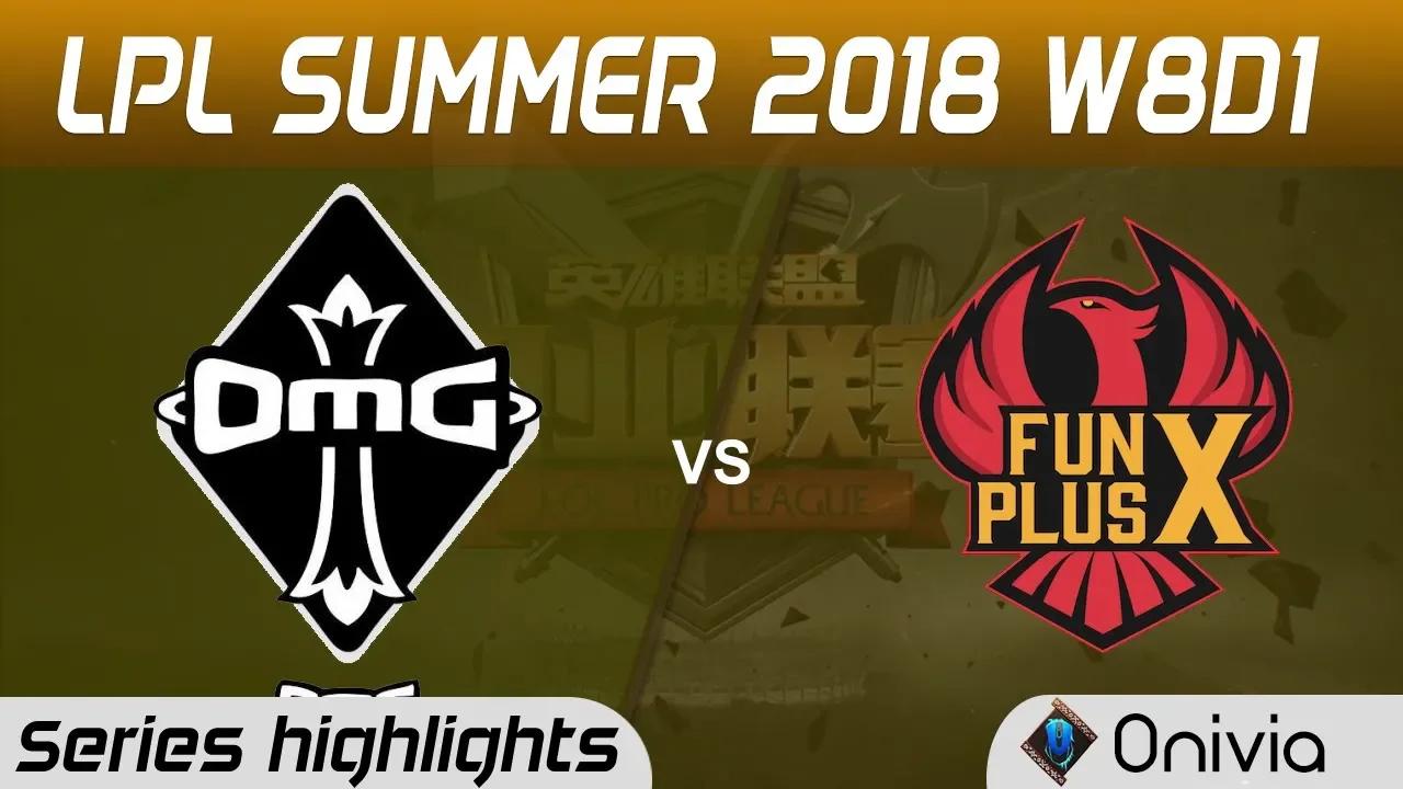 OMG vs FPX Series Highlights LPL Summer 2018 W8D1 Oh My God vs FunPlus Phoenix by Onivia thumbnail