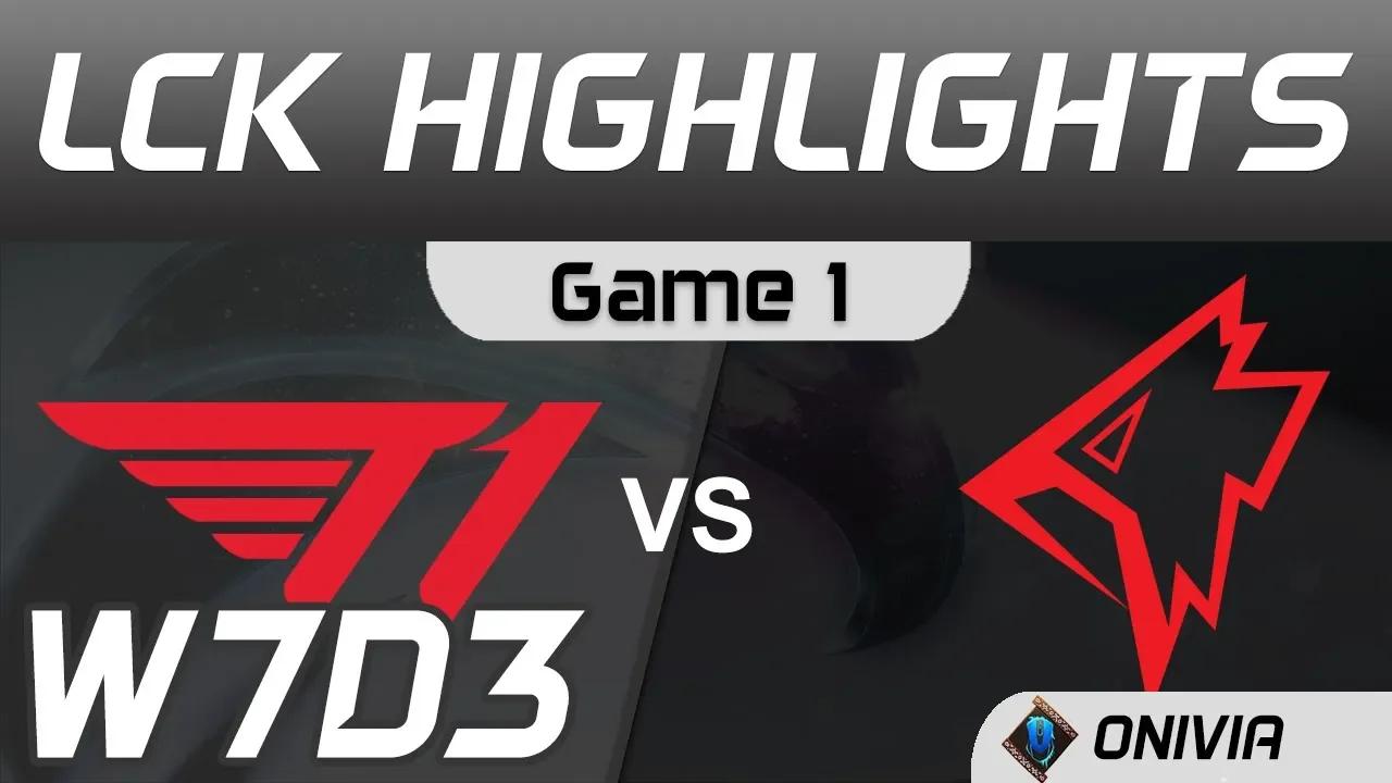 T1 vs GRF Highlights Game 1 LCK Spring 2020 W7D3 T1 vs Griffin LCK Highlights 2020 by Onivia thumbnail