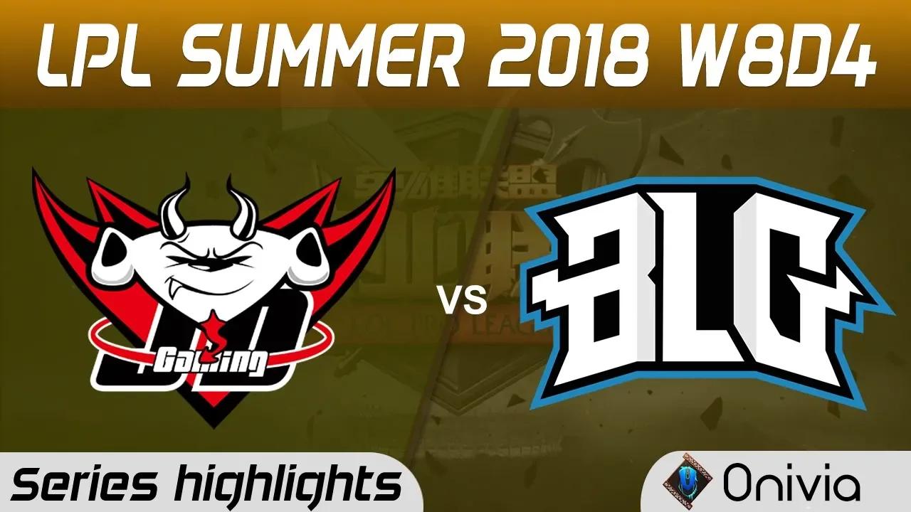 JDG vs BLG Series Highlights LPL Summer 2018 W8D4 JD Gaming vs Bilibili Gaming by Onivia thumbnail