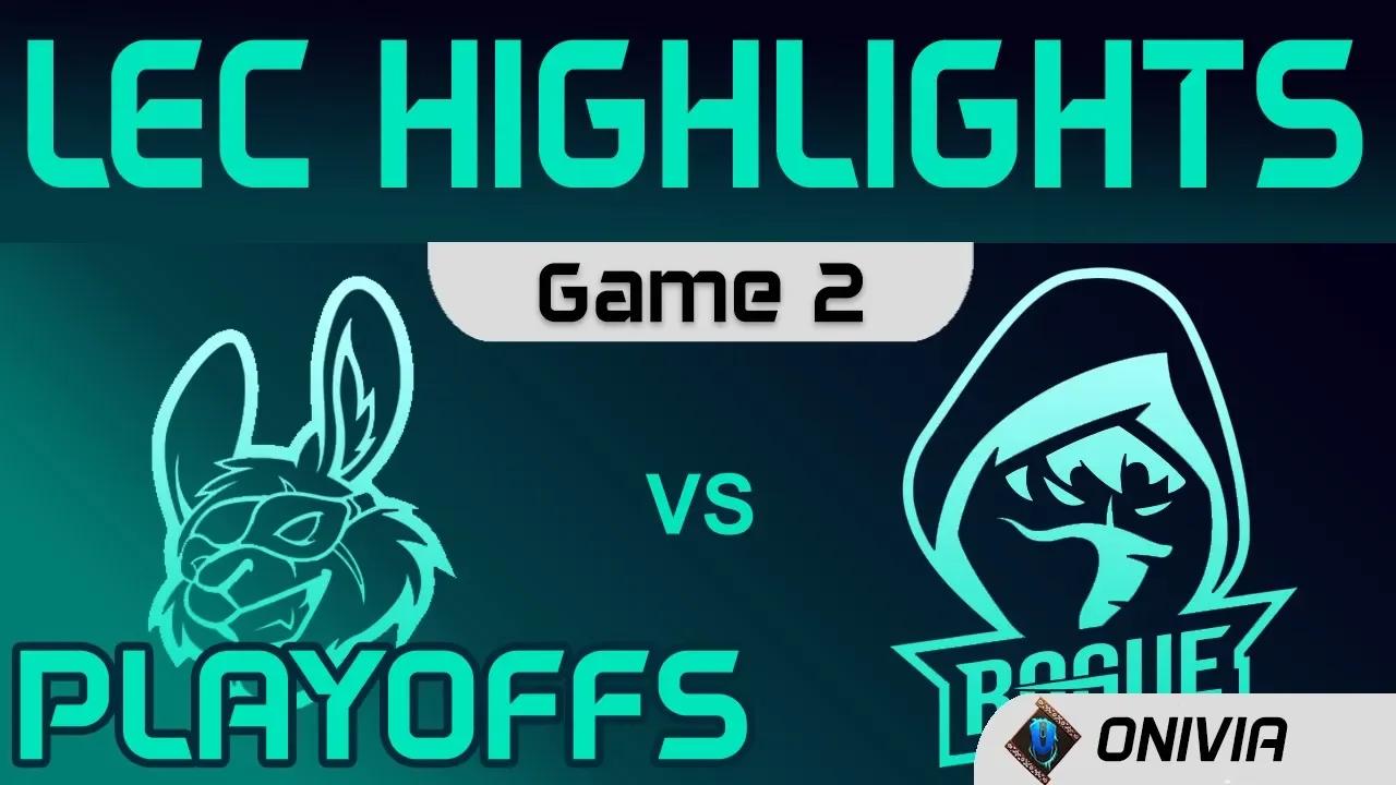 MSF vs RGE Highlights Game 2 Playoffs Round1 LEC Spring 2020 Misfits Gaming vs Rogue LEC Highlights thumbnail