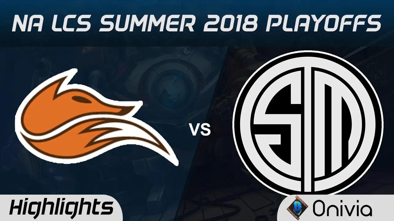 FOX vs TSM Highlights Game 1 NA LCS Summer Playoffs 2018 Echo Fox vs Team Solo Mid by Onivia thumbnail