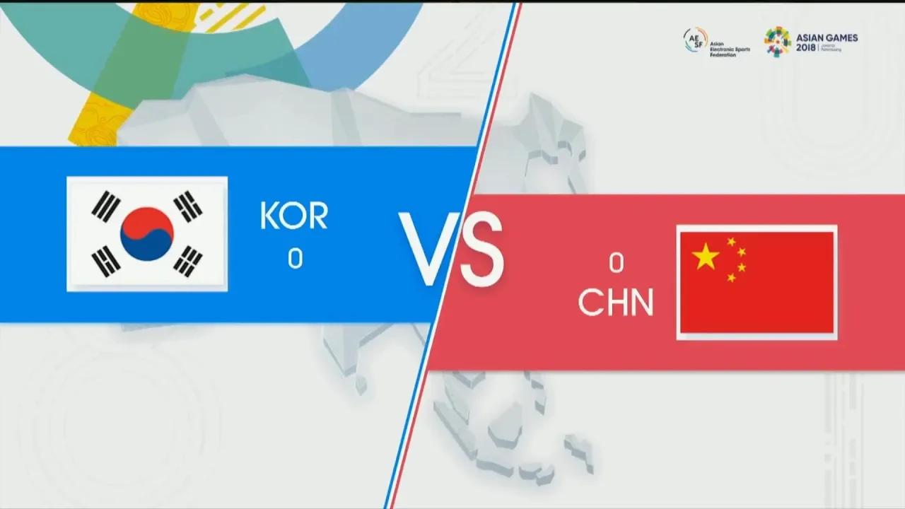 KOR vs CHN Highlights Game 2 Asian Games Finals 2018 Korea vs China by Onivia thumbnail