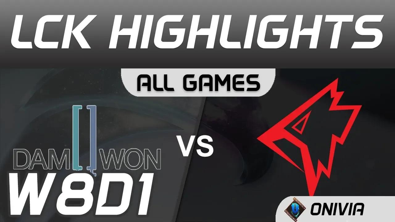 DWG vs GRF Highlights ALL GAMES LCK Spring 2020 W8D1 Damwon Gaming vs Griffin LCK Highlights 2020 by thumbnail