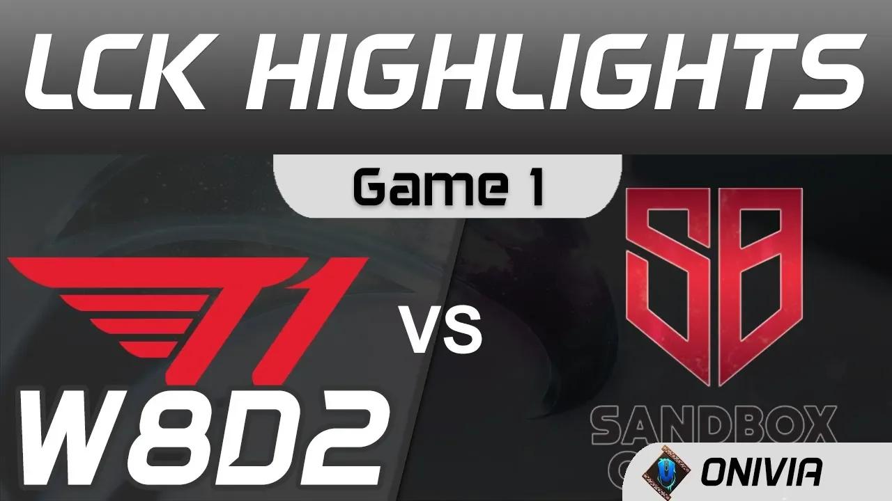 T1 vs SB Highlights Game 1 LCK Spring 2020 W8D2 T1 vs SANDBOX Gaming LCK Highlights 2020 by Onivia thumbnail