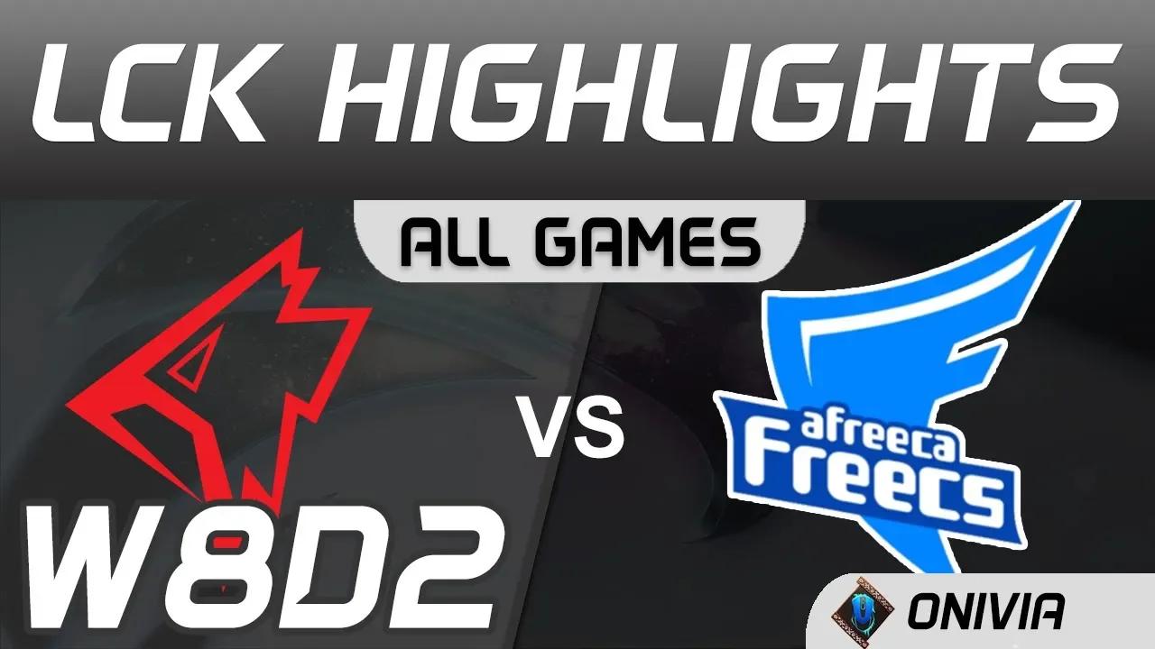 GRF vs AF Highlights ALL GAMES LCK Spring 2020 W8D2 Griffin vs Afreeca Freecs LCK Highlights 2020 by thumbnail