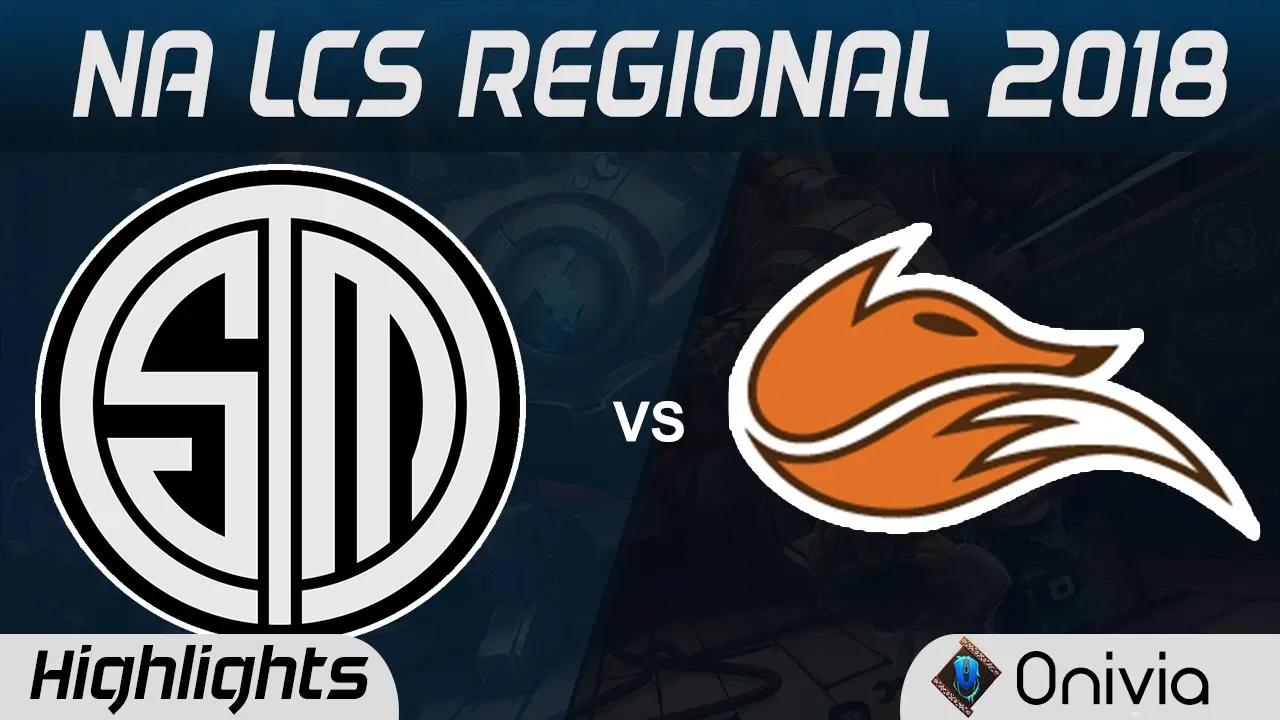 TSM vs FOX Highlights Game 2 NA LCS Regional 2018 Team Solo Mid vs Echo Fox by Onivia thumbnail