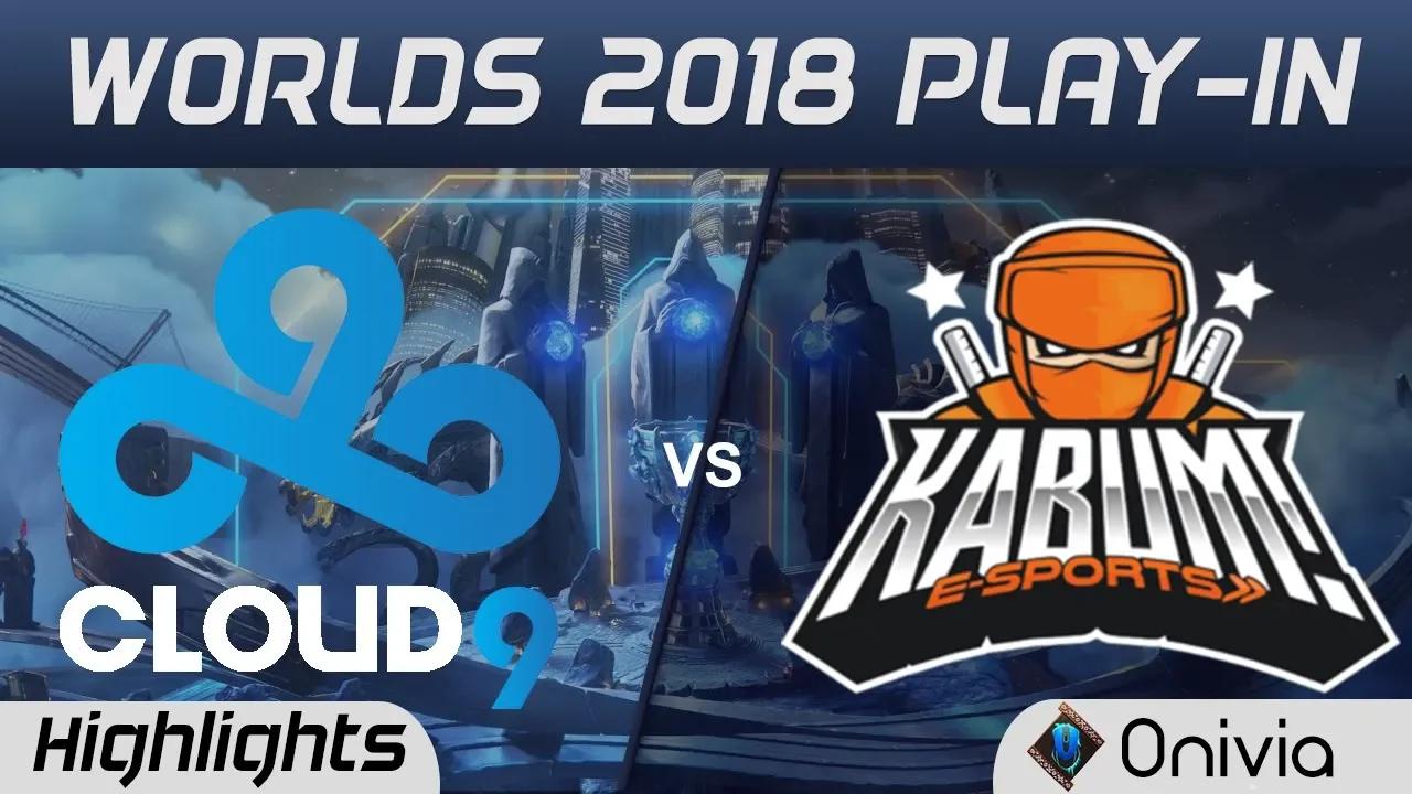 C9 vs KBM Highlights Worlds 2018 Play In Cloud9 vs Kabum Esports by Onivia thumbnail