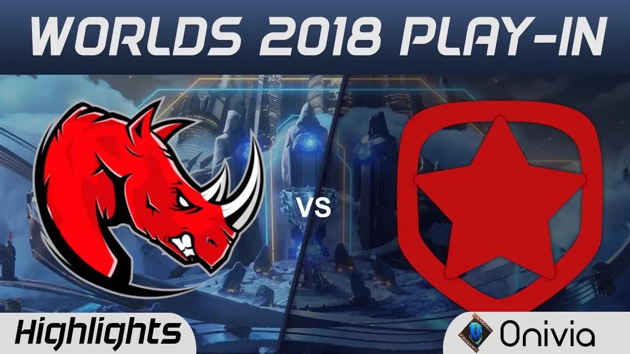 KLG vs GMB Highlights Worlds 2018 Play In Kaos Latin Gamers vs Gambit Esports by Onivia thumbnail